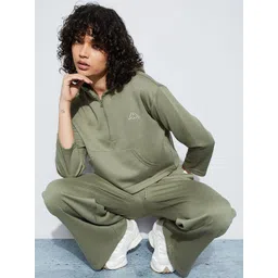 Kappa Women Printed Hooded Long Sleeves T-shirt-picture-39