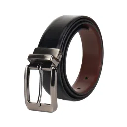 Kara Black & Tan Leather Reversible Formal Belt-picture-24