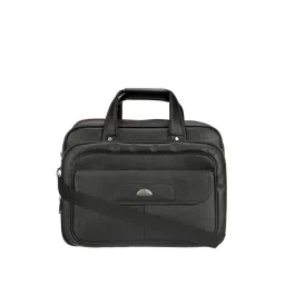 Kara Black Large Laptop Messenger Bag-picture-24