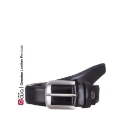 Kara Black Leather Waist Belt for Men-image-7