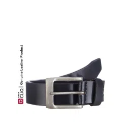 Kara Black Leather Waist Belt for Men-image-45