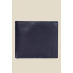 Kara Black Solid Bi-Fold Leather Wallet-picture-32