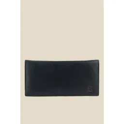 Kara Black Solid Bi-Fold Leather Wallet-picture-20
