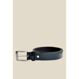 Kara Black Solid Leather Belt-picture-29