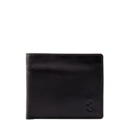 Kara Black Solid Leather Bi-Fold Wallet-picture-34