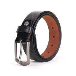 Kara Black Textured Leather Formal Belt-picture-32