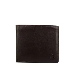 Kara Dark Brown Solid Leather Bi-Fold Wallet-picture-24