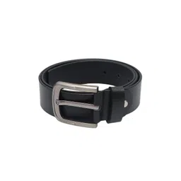 Kara Men Black Solid Leather Belt-picture-28