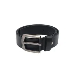 Kara Men Black Solid Leather Belt-picture-29