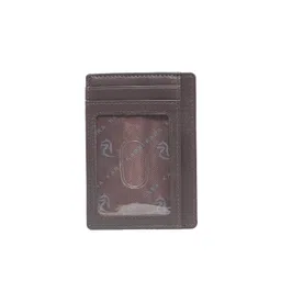 Kara Men Brown Solid Identity Card Holder-picture-41
