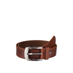 Kara Men Tan Textured Genuine Leather Belt-36-Tan-picture-13
