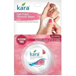 kara nail polish remover Rose 30 pulls pack of 2-picture-45