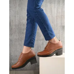 KARADDI Women Round Toe Block Heeled Boots-picture-30