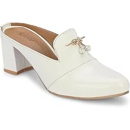 karaddi Women's Pump Shoes |Bellies for Women | Back Open Bellies Shoes |Pumps Heels for Women|Formal Shoes Women-picture-25