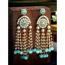 KARATCART Contemporary Jhumkas Earrings-picture-13