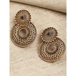 KARATCART Gold-Plated Classic Studs Earrings-picture-12