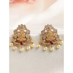 KARATCART Gold-Plated Studs Earrings-picture-25