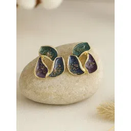 Karatcart Gold-Tone Plated Multicolored Earrings for Women-picture-40