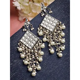 Karatcart Silver Earrings for Women-picture-18