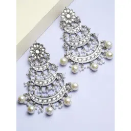 Karatcart Silver Earrings for Women-picture-13