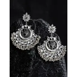 Karatcart Silver Earrings for Women-picture-28