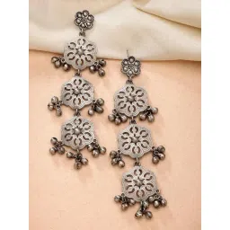 Karatcart Silver Earrings for Women-picture-25