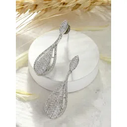 Karatcart Silver Earrings for Women-picture-15