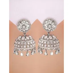 Karatcart Silver Earrings for Women-picture-19