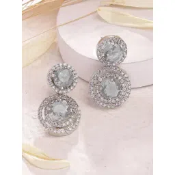 Karatcart Silver Earrings for Women-picture-16