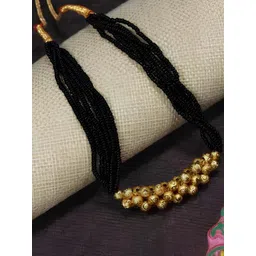 KARISHMA KREATIONS Gold-Plated Kolhapuri Mangalsutra-picture-33
