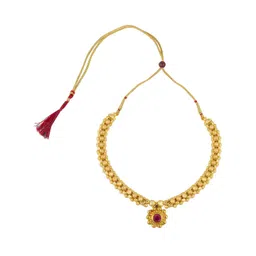 KARISHMA KREATIONS Gold-Plated Necklace-picture-22