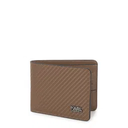 Karl Lagerfeld Men Leather Two Fold Wallet with SIM Card Holder-picture-40