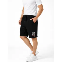KART BLACK Men Printed High-Rise Shorts-picture-29