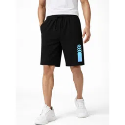 KART BLACK Men Printed High-Rise Shorts-picture-36