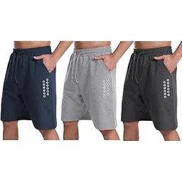KART BLACK Plus Sizes Men's Cotton Knee length Shorts(M,L,XL,XXL,3XL,4XL,5XL shorts) | Casual and Night Wear Mens Shorts-picture-23