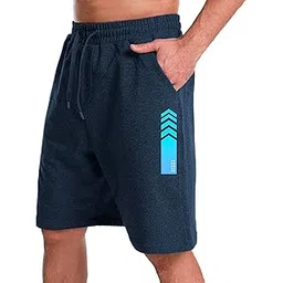 KART BLACK Plus Sizes Men's Cotton Knee Length Shorts(XXL,3XL,4XL,5XL,6XL,7XL,8XL Shorts) | Stripe Printed Shorts | Casual and Night Wear Mens Shorts-picture-13