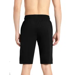 kart black Plus Sizes Men's Cotton Knee length Shorts(M,L,XL,XXL,XXXL,4XL,5XL shorts)| Casual and Night Wear Mens Shorts image 1