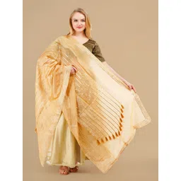 Karthav Fashion Art Silk Dupatta with Gotta Patti-picture-10