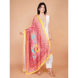 Karthav Fashion Ethnic Motifs Printed Miror Work Dupatta-picture-19