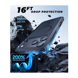 Karwan Solid Printed iPhone 15 Pro Max Back Case Mobile Accessories image 4