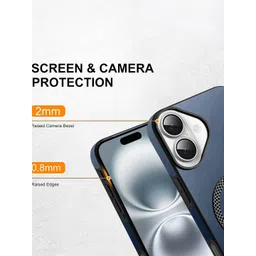 Karwan Solid Printed iPhone 17 Leather Back Case Mobile Accessories image 5