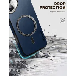 Karwan Solid Printed iPhone 17 Leather Back Case Mobile Accessories image 2