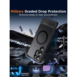 Karwan Solid Printed Samsung Galaxy S25 Ultra Back Case Mobile Accessories image 3