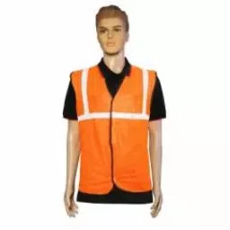 Kasa Life 25.4 mm (1 Inch) Cloth Type Orange Reflective Safety Jacket KL-1CO-picture-39