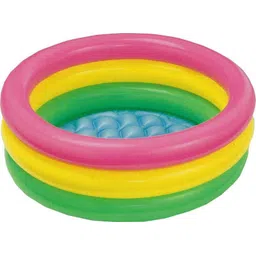 kascn 2 FEET SUNSET RAINBOW ROUND FINE GRADE BATH TUB FOR INFANTS Inflatable Swimming Pool Inflatable Swimming Pool-picture-25