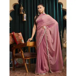 kasee Sequinned Silk Blend Saree-picture-39