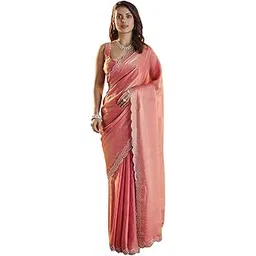 kasee Womens Silk Embellished Ready to Wear Saree-picture-12