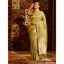 kasee Woven Design Zari Art Silk Banarasi Saree-picture-25