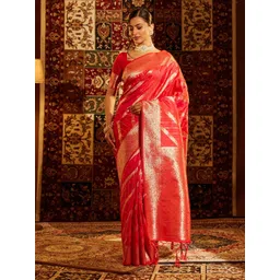 kasee Woven Design Zari Art Silk Banarasi Saree-picture-19