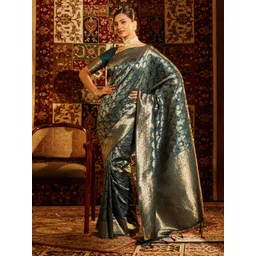 kasee Woven Design Zari Banarasi Saree-picture-24